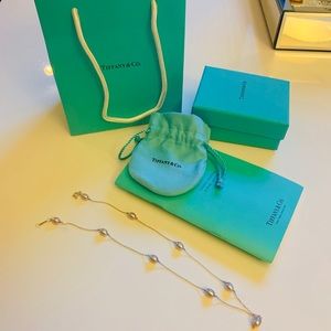 Tiffany & Co. Elsa Peretti Pink Pearl Necklace